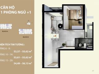 Cần bán nhanh căn hộ 1pn block a tầng 17 mường thanh phú hữu  giá tốt, ký hđmb trực tiếp cđt