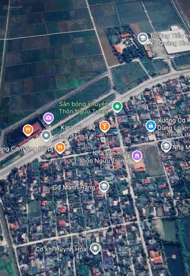 Bán đất tại mb 993, quốc lộ 1a, quảng bình, giá nhỉnh 11 triệu/150m2