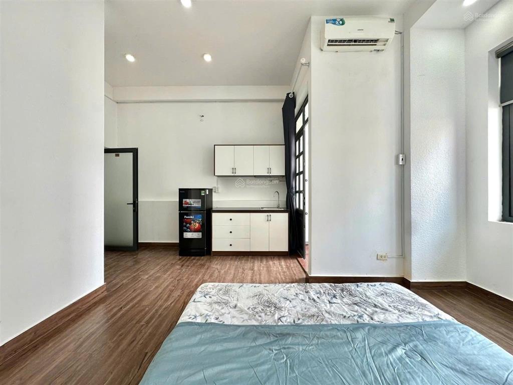 Phòng full nội thất  gần đh văn lang, hv cán bộ chu văn an bình thạnh