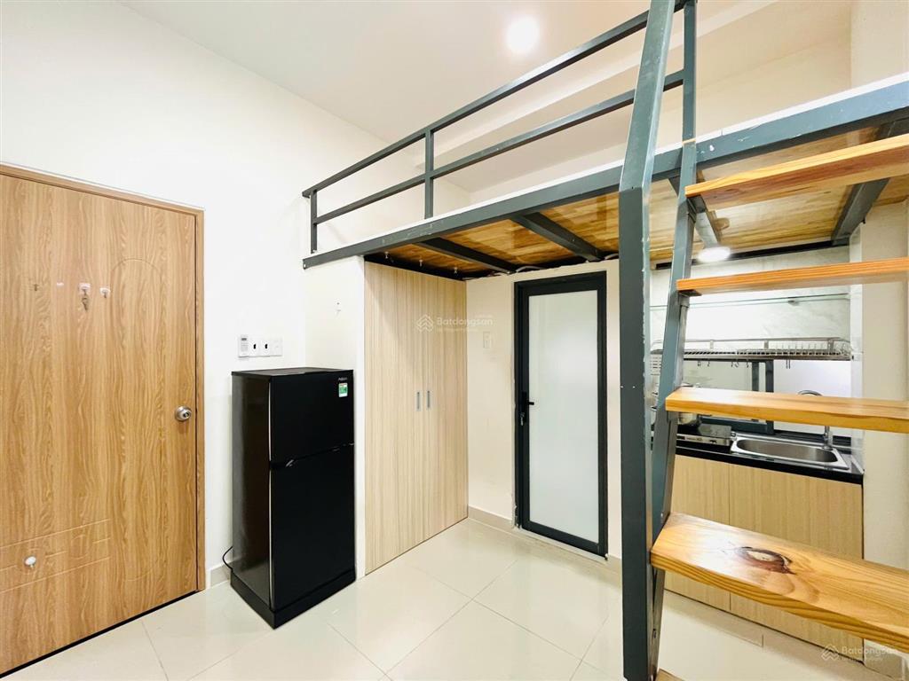 Gác lửng mới 100%  phan văn hân ngay cầu thị nghè bình thạnh