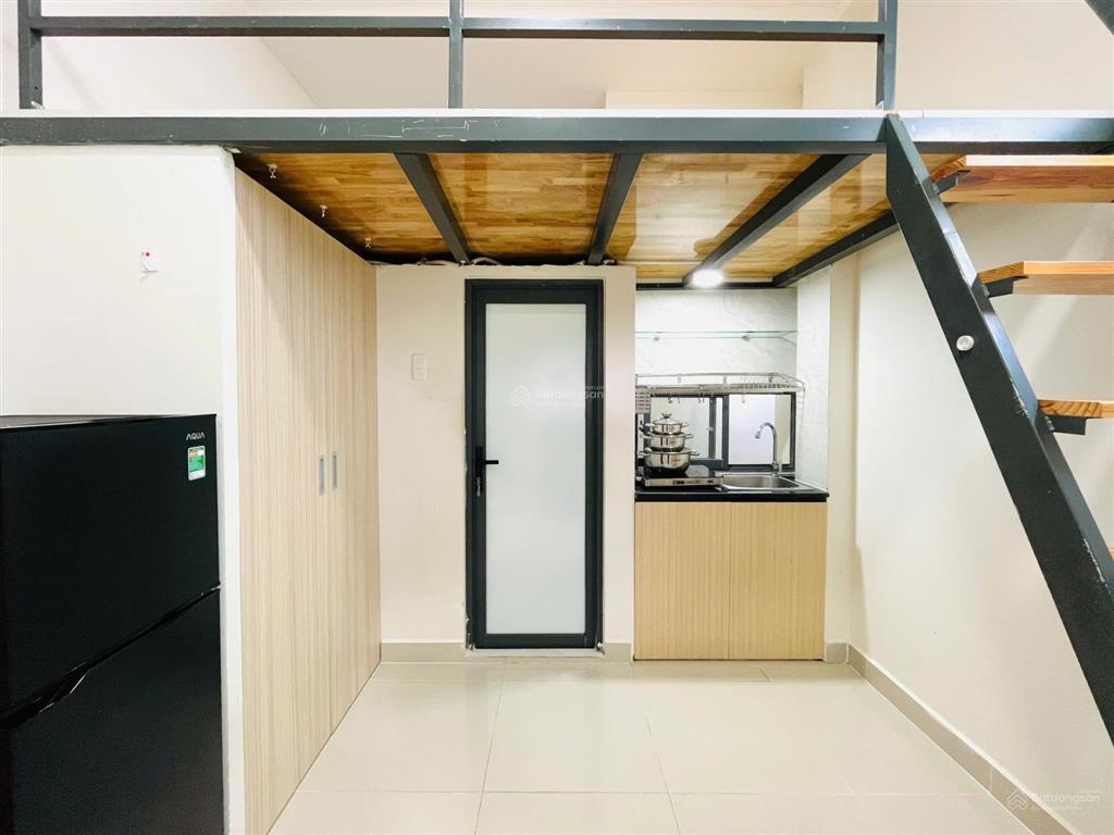 Gác lửng mới 100%  phan văn hân ngay cầu thị nghè bình thạnh