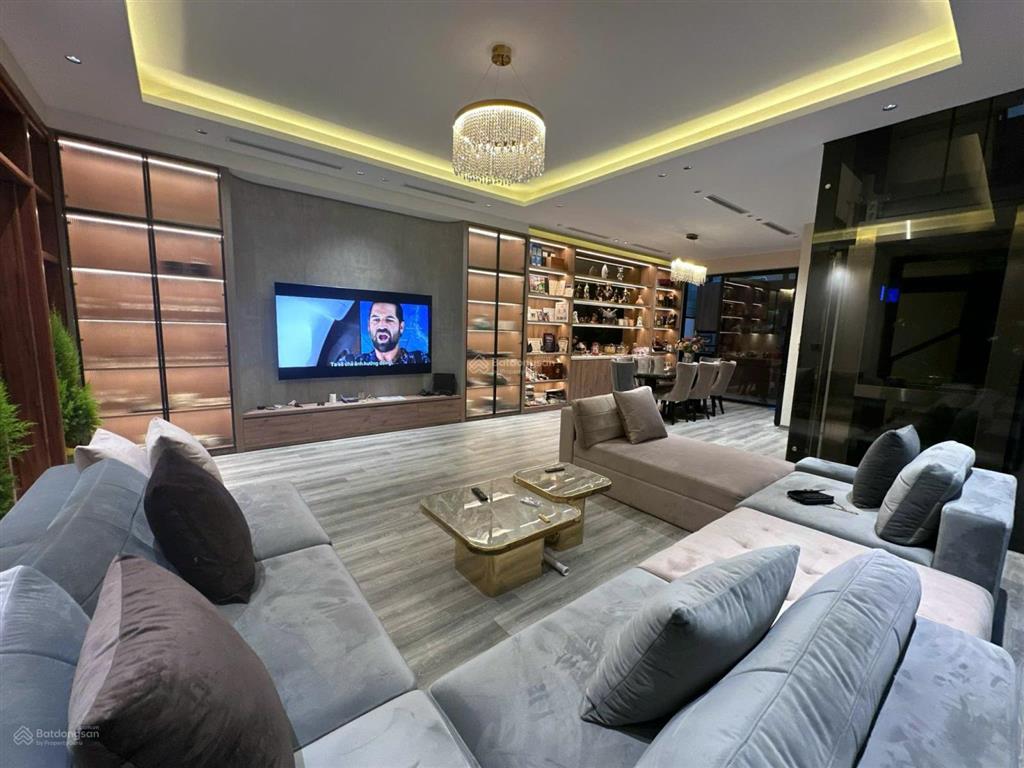 Cho thuê song lập tulip 120m2 bên hồ vinhomes the harmony, vị trí đẹp, hoàn thiện thang máy