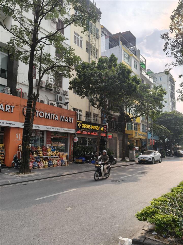 Building 86m2 8t thang máy! mặt phố nguyễn thị thập, kinh doanh đắc địa, vỉa hè mỗi bên 5m