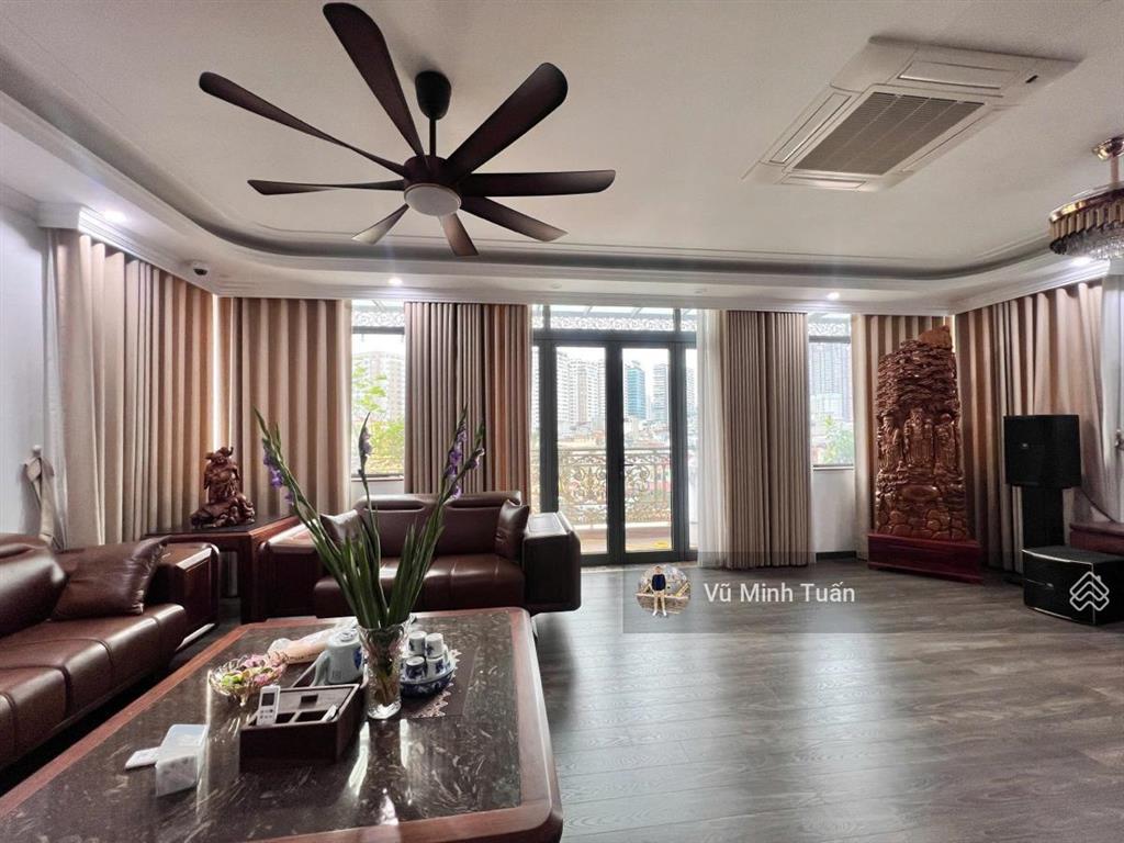 Toà nhà building sát phố vũ trọng phụng, 123m2 thông sàn 7 nổi 1 hầm, kinh doanh ô tô 2 chiều