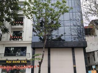 Gấp! building mặt phố âu cơ, tây hồ, 205m2 7t nổi 2t hầm 150 tỷ đầy đủ pccc ,gpxd