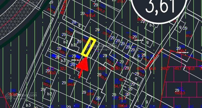 Đất thổ cư 57m2 ngõ thông ô tô  ngay trường đhsp thể thao phụng châu, chương mỹ hn.