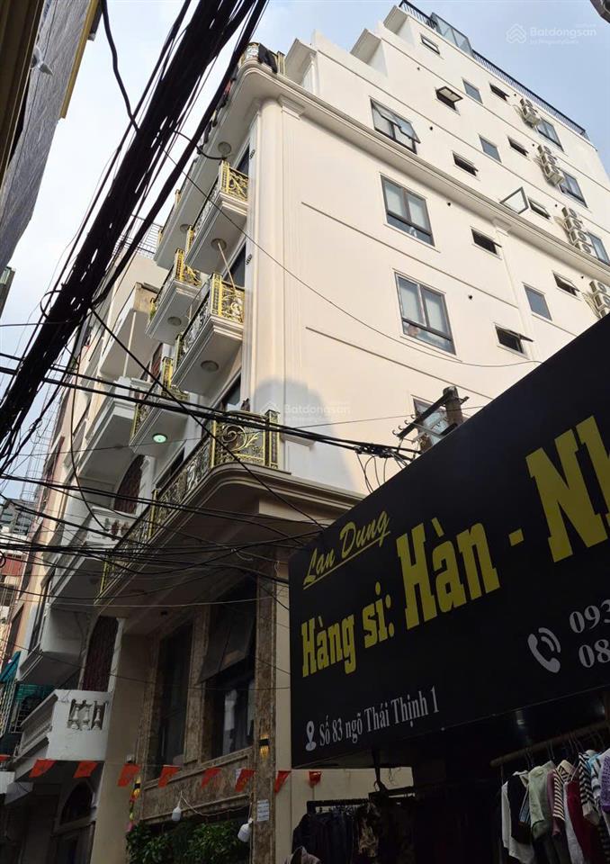 Giảm chào 5 tỷ! bán nhanh tòa chdv 90m2*8t*26pkk khu phân lô ô tô tránh kd phố thái thịnh hn
