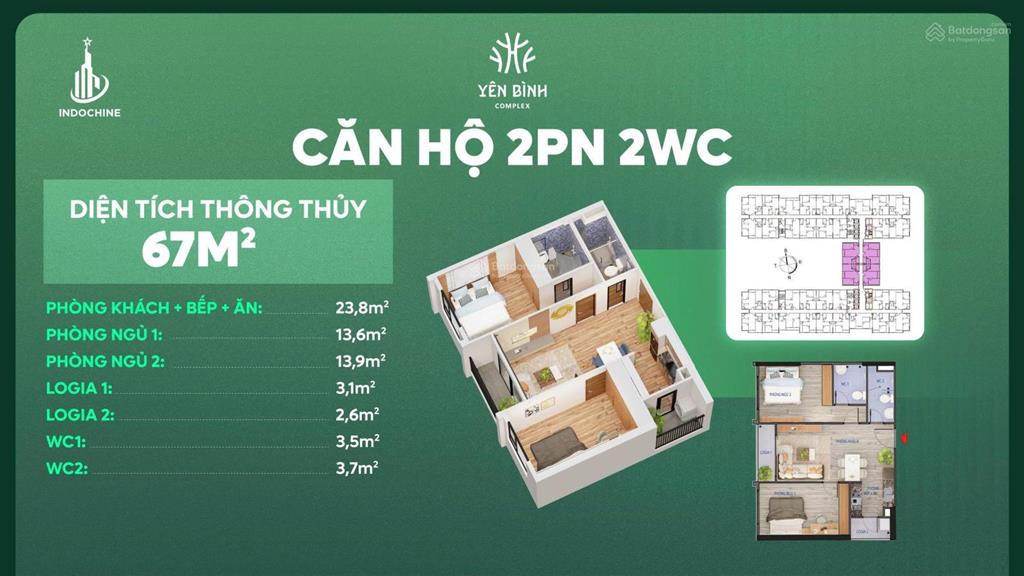 Bán căn hộ 67m2 rẻ nhất tòa tt01 yên bình complex t6 bàn giao.  0987 660 ***