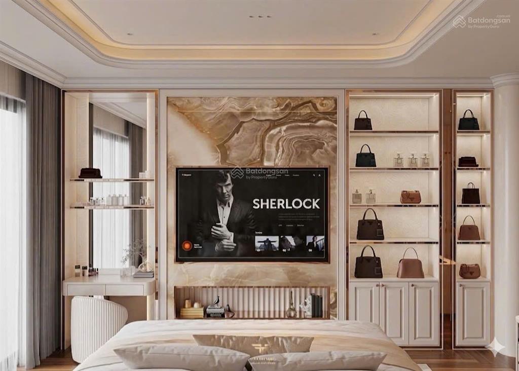 Bán nhà riêng tại lê trọng tấn, 8,6 tỷ, 32m2, lô góc, thang máy full nội thất