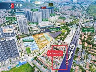 Chính chủ gửi bán liền kề 130m2 khu đô thị mới bảo sơn giá 24 tỷ cả nhà