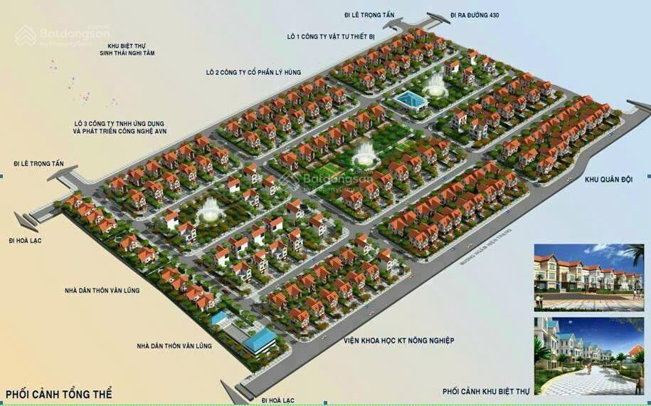 Bán nhanh lô góc biệt thự đơn lập khu biệt thự hoa phượng,  0922 106 ***