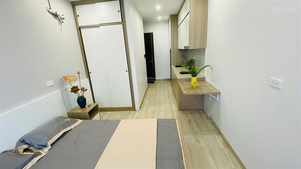 Khai trương tòa cho thuê chung cư mini ngay 136 hồ tùng mậu, dt 25m2 full đồ,  0988 122 ***