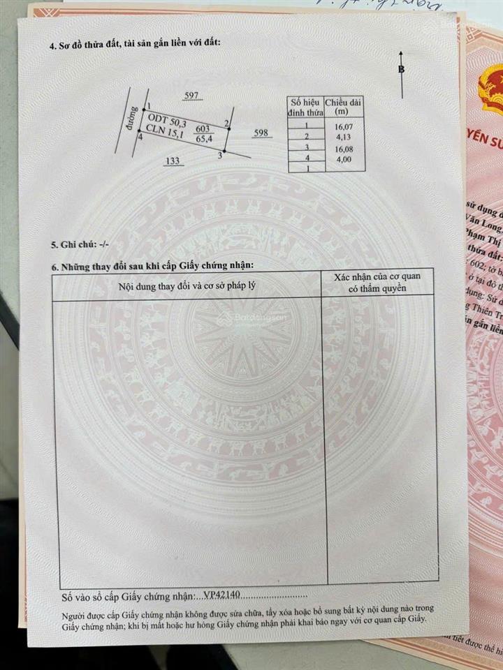 Bán đất đẹp lô góc  đường thái bình, phường thiên trường, ninh bình