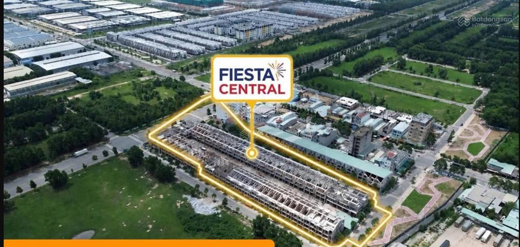 Đầu tư 4,6 tỷ tại fiesta central cho thuê 30 triệu/tháng với căn shophouse 2 mặt tiền 150m2x3 tầng