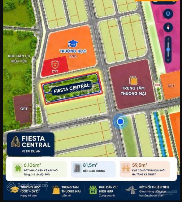 Đầu tư 4,6 tỷ tại fiesta central cho thuê 30 triệu/tháng với căn shophouse 2 mặt tiền 150m2x3 tầng