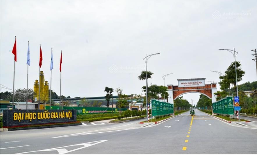 Bán đất sát đại học tại hòa lạc chỉ hơn 2 tỷ/100m2 full thổ gần metro