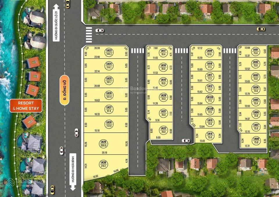 Chính chủ gửi bán lô tt đô thị hòa lạc gần vành đai 5 giá đầu tư 2 tỷ 150/lô