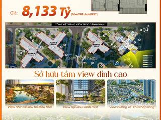 Chuẩn sống sang sống khỏe với siêu phẩm căn hộ khoáng nóng 3pn bên sông hồng, 115m2| alumi premium