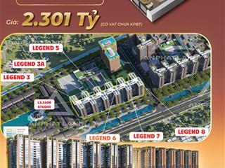 Chỉ với 1,8 tỷ sở hữu ngay siêu phẩm căn hộ studio tầng cao đông nam phía đông hà nội, dt 31,7m2,