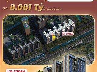 Siêu phẩm giá rẻ phía đông hà nội  căn góc 3pn 122.3m2 view sông di sản tuyệt đẹp hướng đb  đn