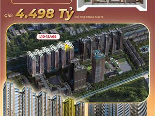 Hot nhất thị trường! bán căn 2pn bàn giao full nội thất, 72,3m² hướng tây nam văn giang hưng yên