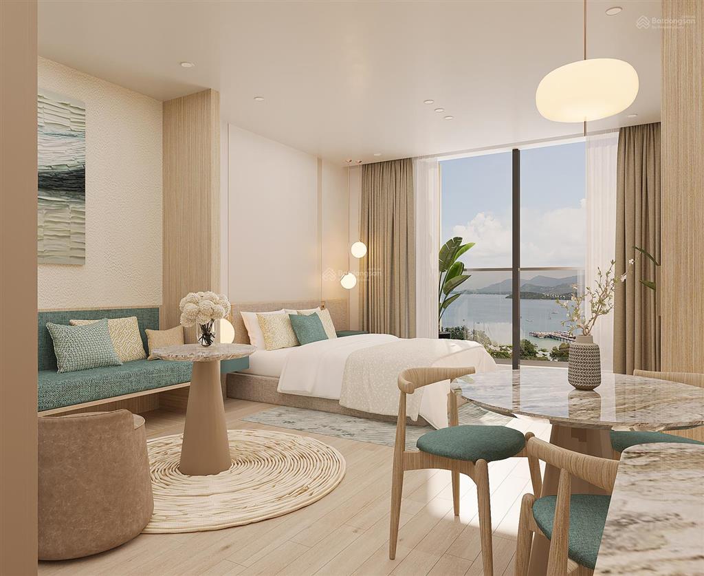 Đón sóng apec 2027 với căn studio sát biển, dt 28m², hướng đông nam tại bãi trường  phú quốc
