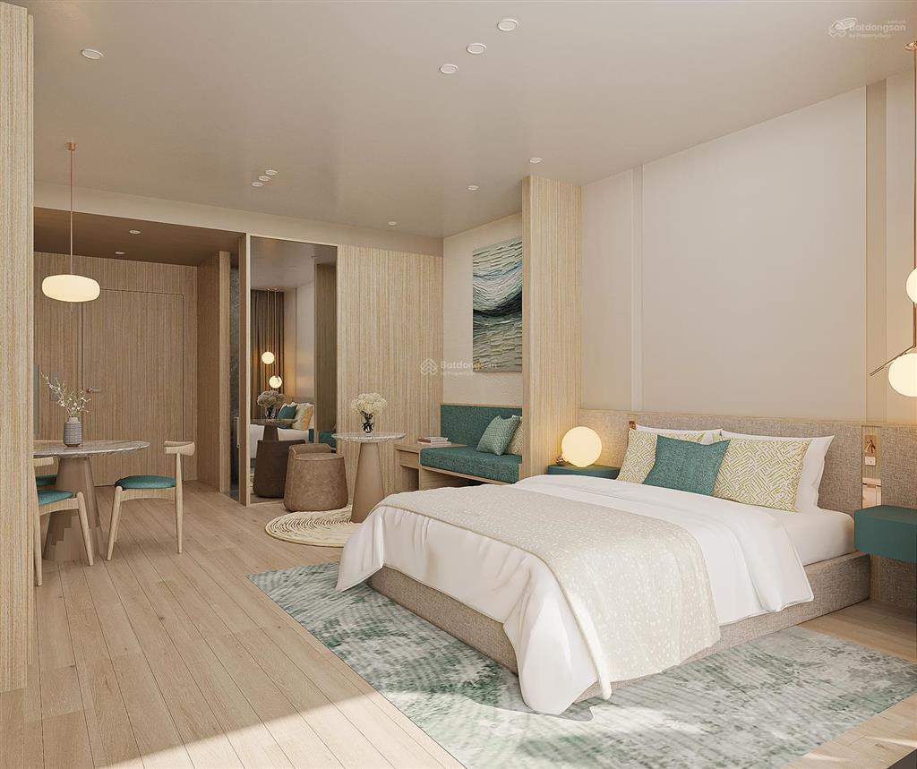 Đón sóng apec 2027 với căn studio sát biển, dt 28m², hướng đông nam tại bãi trường  phú quốc
