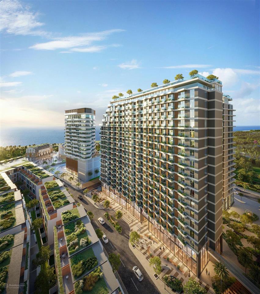 Đón sóng apec 2027 với căn studio sát biển, dt 28m², hướng đông nam tại bãi trường  phú quốc