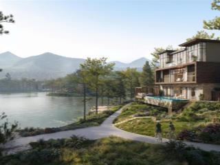 Tuyệt tác biệt thự nghỉ dưỡng tại thung lũng thông chỉ hơn 17 tỷ, cao 3 tầng sát hồ, sổ đỏ lâu dài