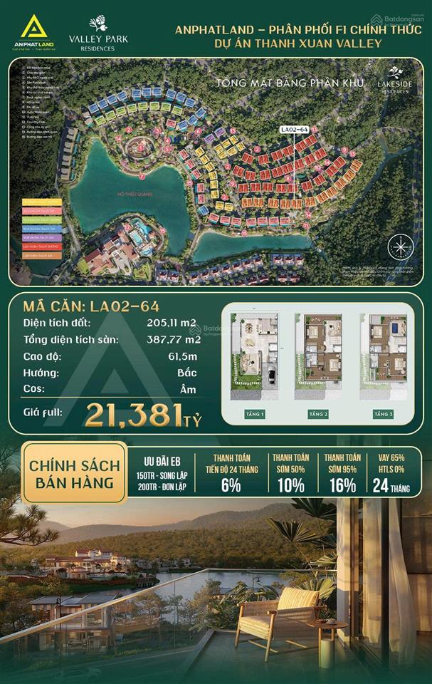 Bán biệt thự ven hồ chỉ 17,9 tỷ, cách hà nội 45 phút di chuyển, sổ đỏ lâu dài, chiết khấu cực lớn