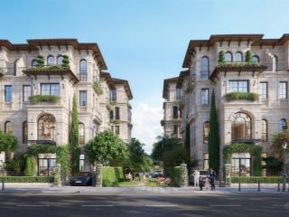 Kiệt tác biệt thự đảo alluvia city, dt 126m², hướng đông nam "kề sông  chạm khoáng" tại phía đông