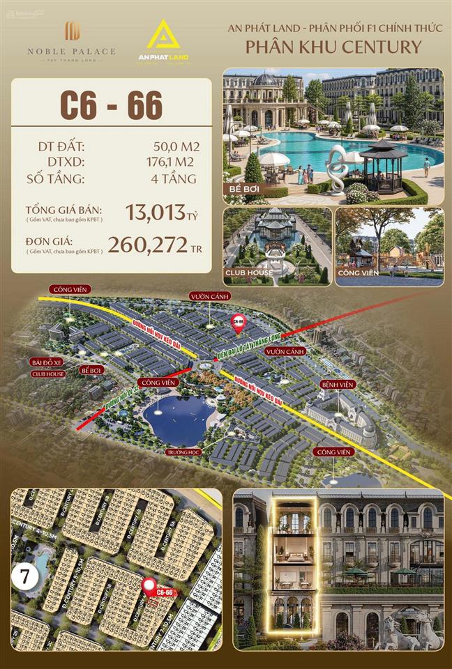 Siêu phẩm liền kề 4 tầng dt 50m2 trên mặt đường hoàng quốc việt kéo dài, tiềm năng tăng giá cực tốt