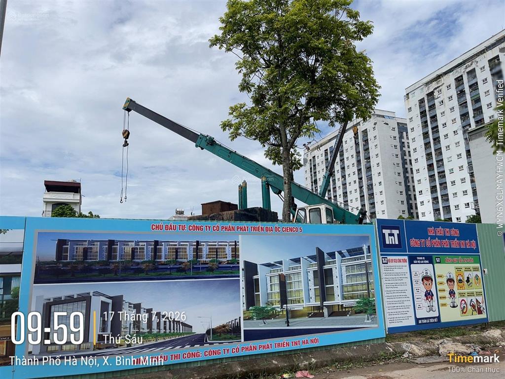 Bán gấp liền kề đường 17m kđt thanh hà cienco5