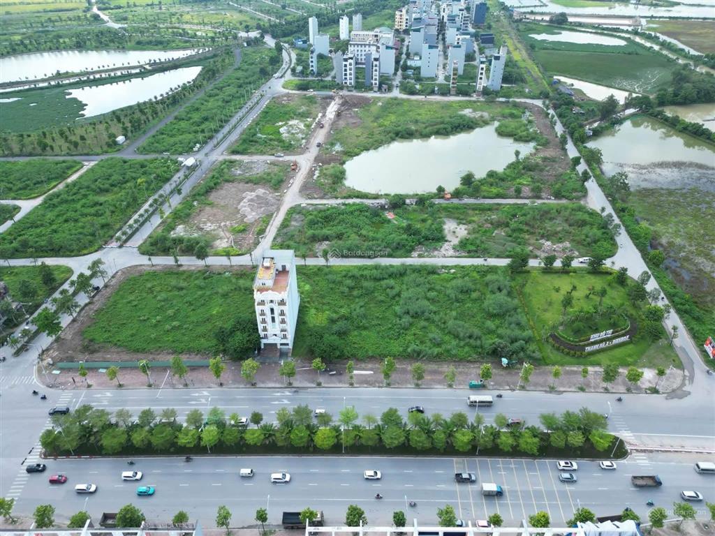 Biệt thự đường 25m 2 mặt thoáng, view hồ điều hòa tại kđt thanh hà cienco5