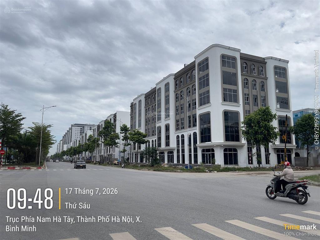 Cần bán shophouse b2.2 kđt thanh hà mặt tiền 10m, đường 50m