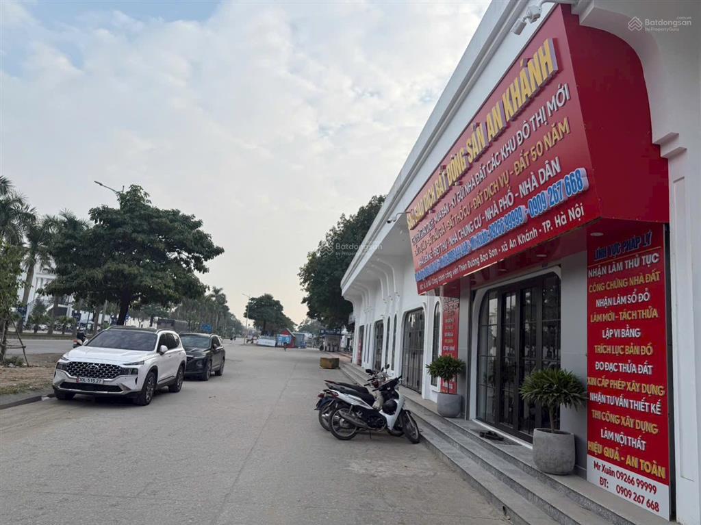 Bán 80m2 đất dịch vụ có sổ đỏ thôn an thọ, an khánh, khu c giá 180 triệu/m²