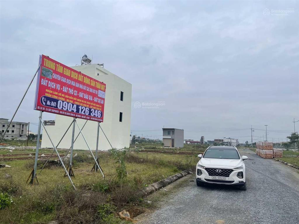 Chính chủ bán lô đất dịch vụ xã song phương, bắc an khánh