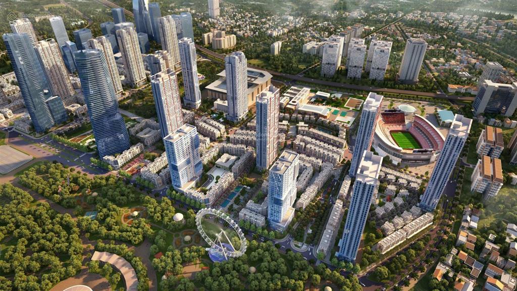 30 tỷ, nhà sát công viên, vị trí vip the manor central park, dt 75m2, mt 5m, nhà 5 tầng đẹp