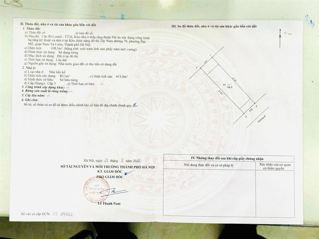 Bán nhà shophouse louis 1  khu đô thị louis city đại mỗ  nam từ liêm  hà nội