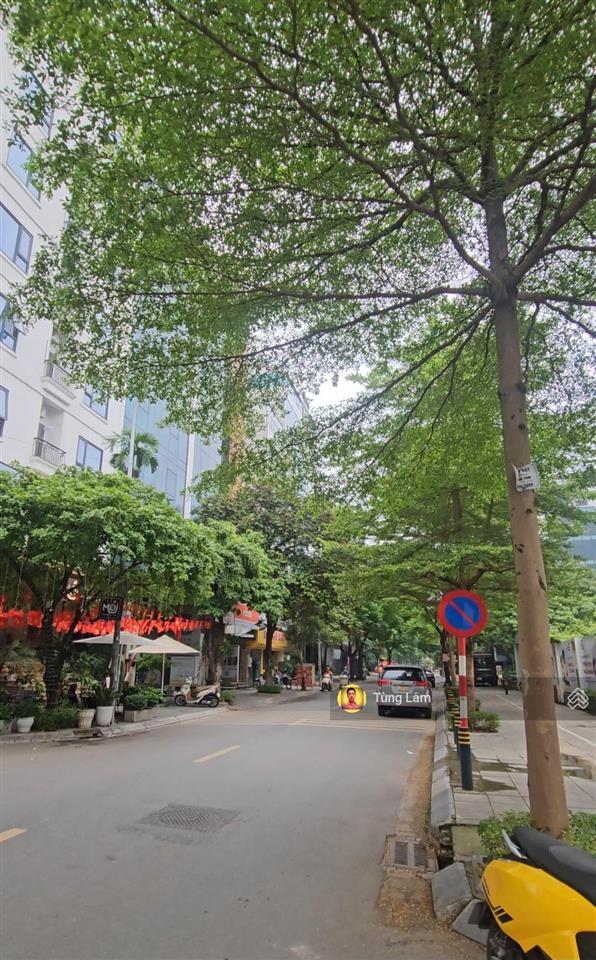 Ảnh thật  sát đại sứ quán mỹ  trung kính to. dt 105m2  giá 33,8 tỷ  ngang 4,7m vuông phân lô
