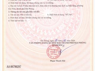 Khu đô thị td likeside cần bán liềnh kề 86 m2  15 tỷ