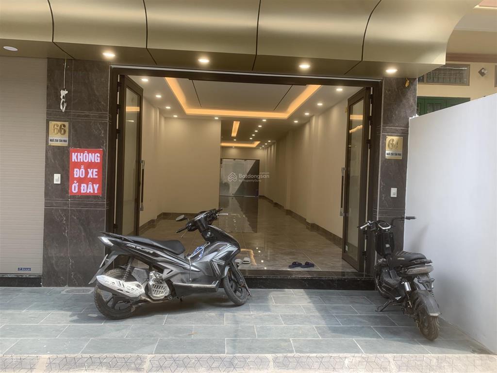 Bán nhà 95m2 x 6 tầng  mặt ngõ 258 phố tân mai  hoàng mai  hà nội  thiết kế đẹp  có thang máy