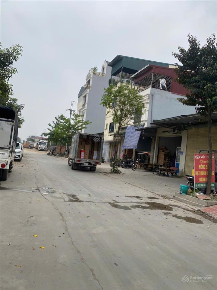 Bán ô 76m2 sẵn nhà 4 tầng trong khu chợ đầu mối làng nhề la phù an khánh hà nội. dãy mặt chợ đầu mo