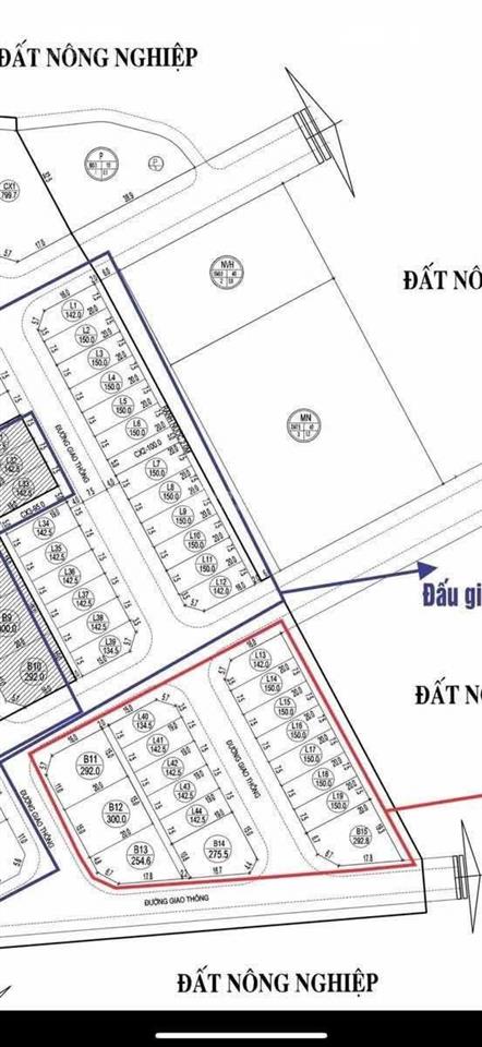 Chính chủ bán đất đấu giá xuân lũng  lâm thao  phú thọ