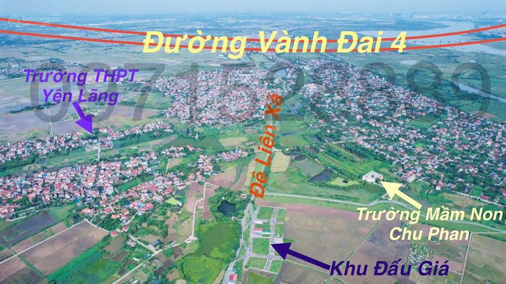 Bán ô đất đấu giá yên lãng hà nội. 100m² giá chúng 32tr/m2.