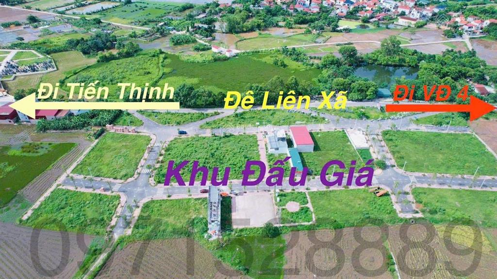 Bán ô đất đấu giá yên lãng hà nội. 100m² giá chúng 32tr/m2.