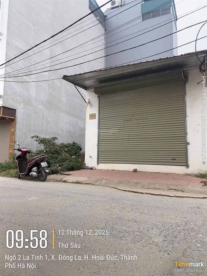 Đất trục chính đấu giá x4 cửa kho đông la hoài đức 60,1m² mt 4.8m, đường 12m, vỉa hè 3m, kd đắc địa