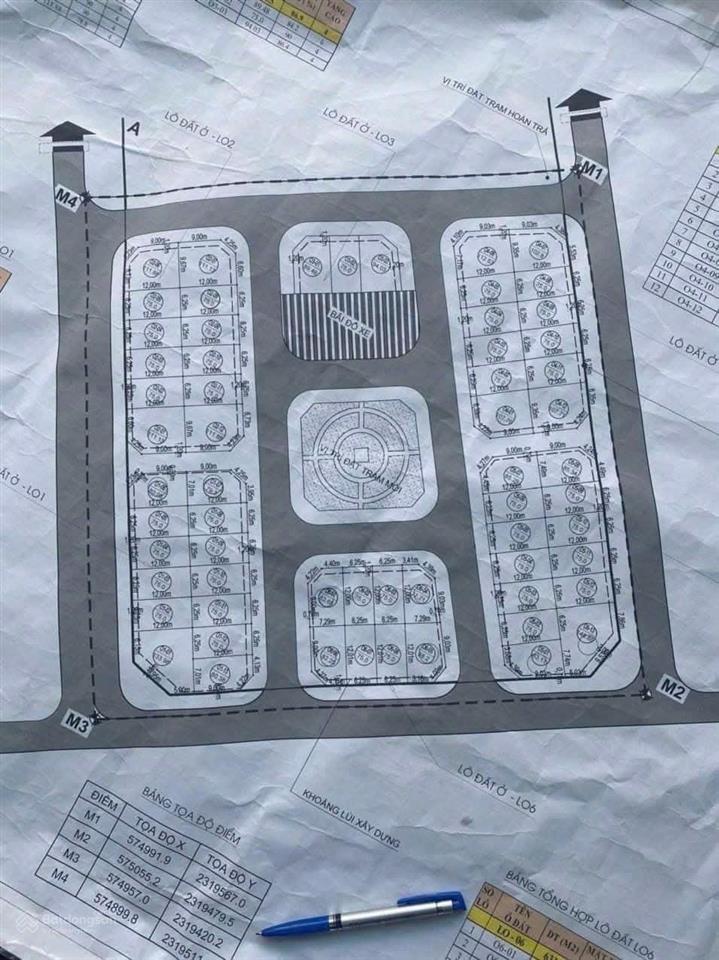 120tr/m2 chính chủ bán lô đất 75 mét vuông sổ đỏ chính chủ đường ô tô đỗ cửa đối diện trường học .