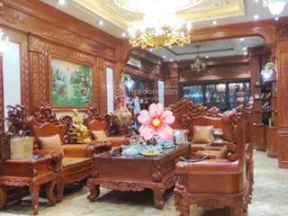Bán biệt thự mỹ đình sông đà  5 tầng thang máy có hầm  hoàn thiện đẹp, 3 mặt thoáng