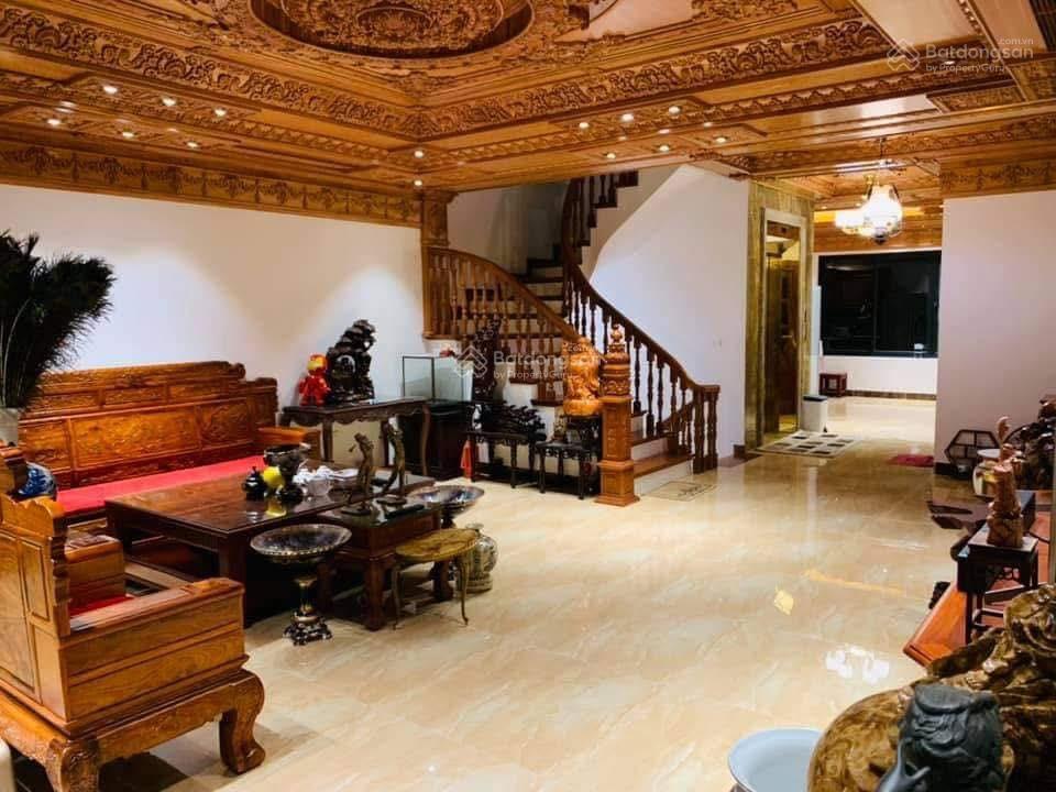 Bán biệt thự Mỹ Đình Sông Đà, 5 tầng thang máy có hầm, Hoàn thiện đẹp, 3 mặt thoáng